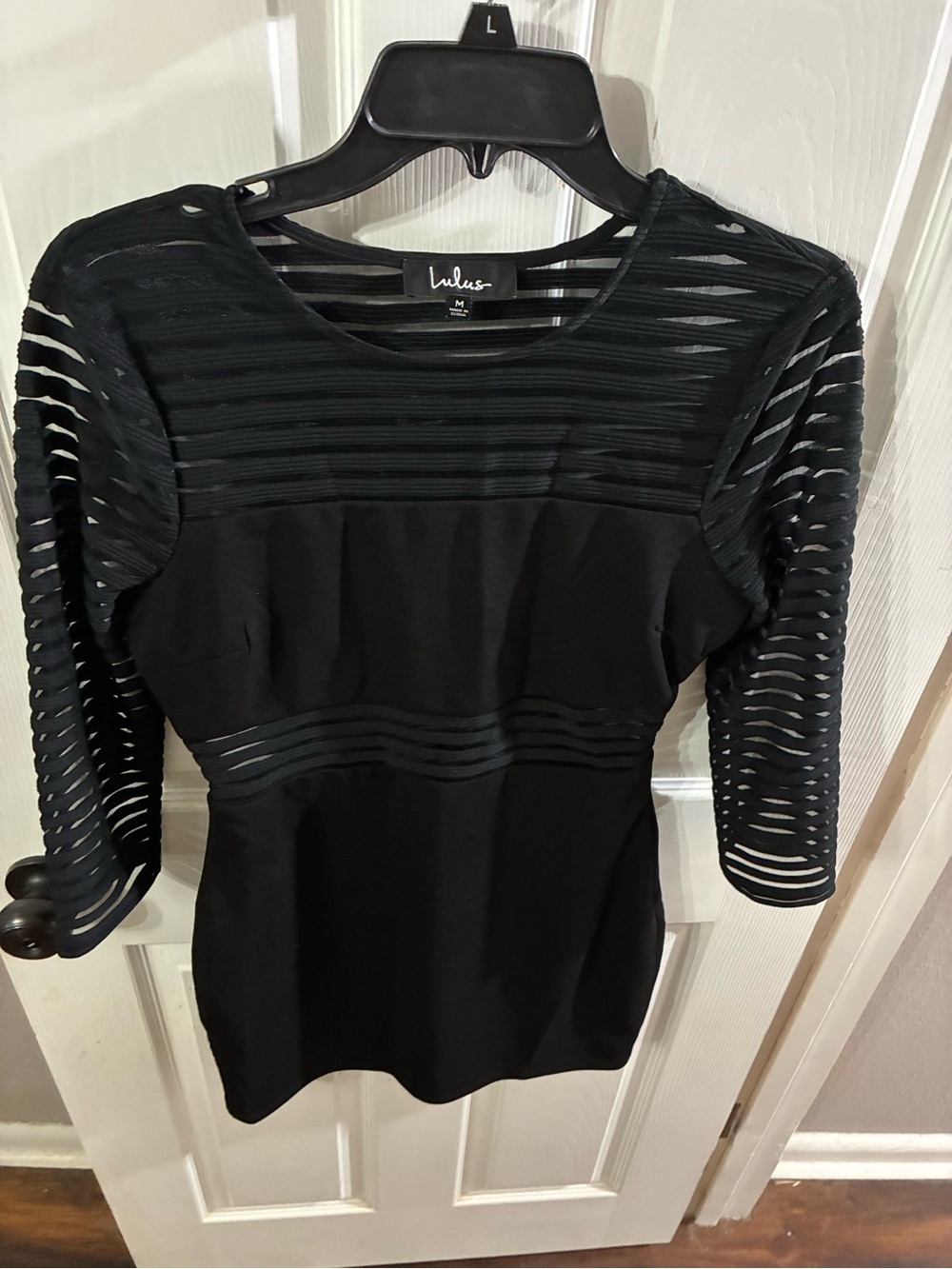 Lulus Women’s Medium Perfect Mesh Bodycon Dress - Picture 2 of 8